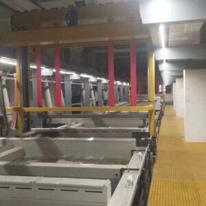 Blackening equipment production line