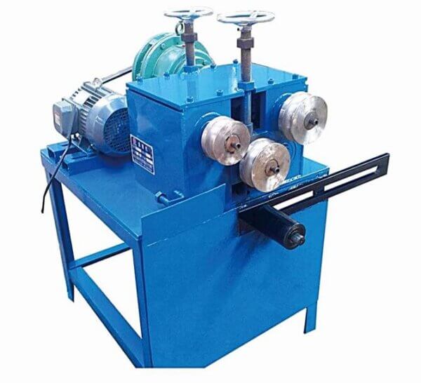 Large three-wheel disc machine