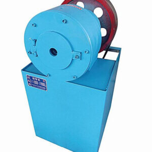 Greenhouse pipe round pipe shrinking machine