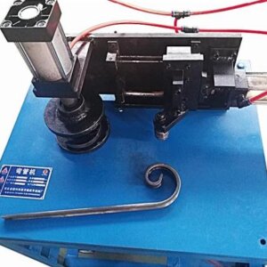 Pneumatic flower bending machine