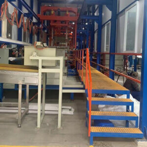 Electrophoresis automatic equipment production line
