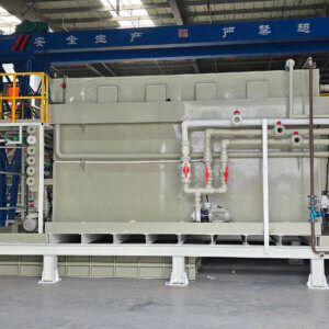Water electrolysis hydrogen production equipment production line
