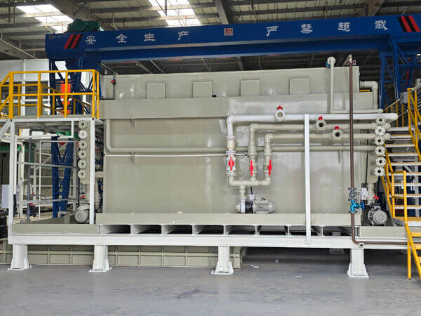 Water electrolysis hydrogen production equipment production line