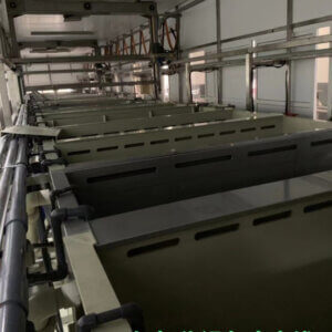 Aluminum oxidation equipment production line