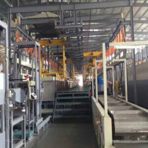 Aluminum anodizing equipment