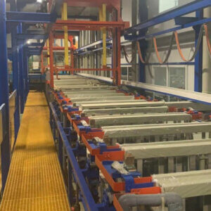 Chrome plating equipment production line