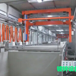 Galvanizing equipment production line