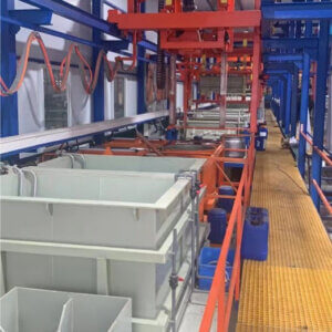 Nickel plating equipment production line
